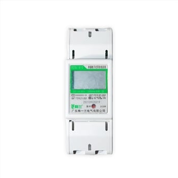 Egyfázisú intelligens digitális DIN-sín energia-mérő 220V