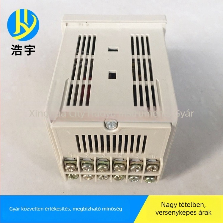 Xmtd-2202 Digitális hőmérséklet-ellenőrző Pt100/Cu50 kompatibilitással, digitális kijelző, 220V, vízszintes rögzítés