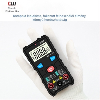 Digitális multiméter DT9207 (Automatikus mérési tartomány; DC 6-600V; AC 6-600V; Kapacitás 0-60µF)