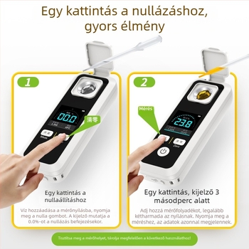 Fnirsi Jbm-10/Jbm-20 intelligens gyümölcs cukormérő — magas pontosságú édesség és cukortartalom mérés