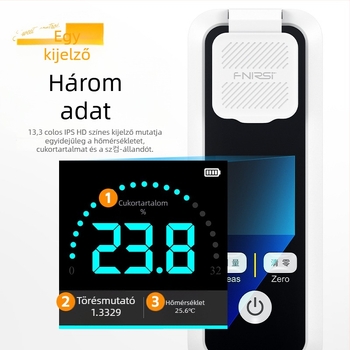 Fnirsi Jbm-10/Jbm-20 intelligens gyümölcs cukormérő — magas pontosságú édesség és cukortartalom mérés