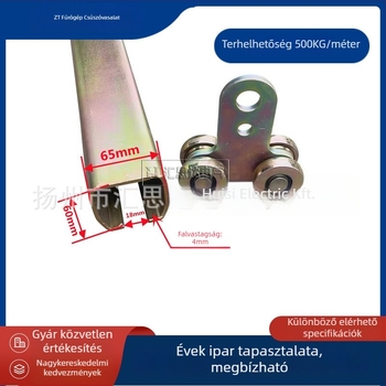 Huistar ZT-W65 kiegyensúlyozó sín hegesztőgépekhez — acél, galvanizált felület, négykerekű lemezkocsi, modern minimalista stílus