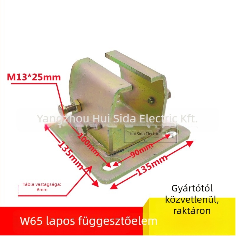 Huistar ZT-W65 kiegyensúlyozó sín hegesztőgépekhez — acél, galvanizált felület, négykerekű lemezkocsi, modern minimalista stílus