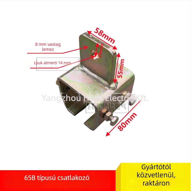 Huistar ZT-W65 kiegyensúlyozó sín hegesztőgépekhez — acél, galvanizált felület, négykerekű lemezkocsi, modern minimalista stílus