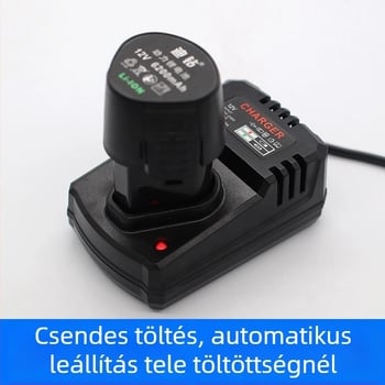 Di Drill lítium akkumulátor töltő kézi fúróhoz — kompatibilis 12V, 16,8V, 21V és 25V