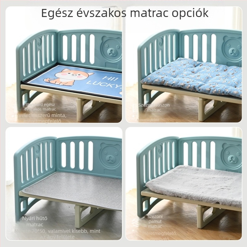 Minden évszakra alkalmas univerzális kutyaágy kis testű kutyáknak – luxus kanapéágy