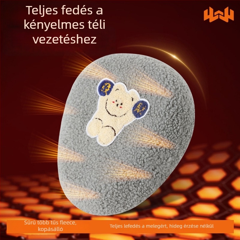 Elektromos kerékpár üléshuzat, téli fleece, vastagított változat, Huiying, logónyomtatás, testreszabható