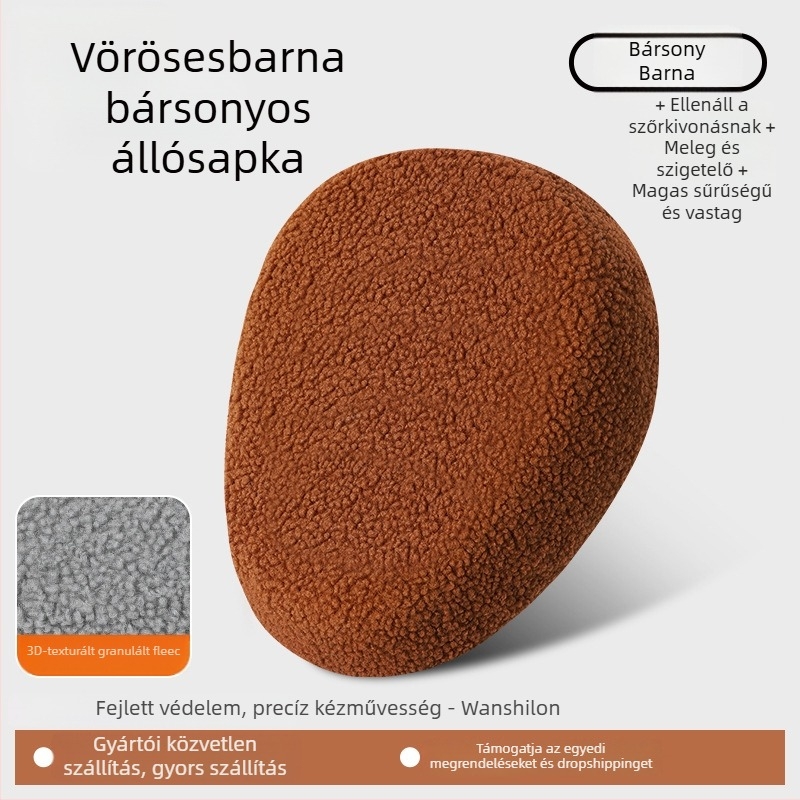 Elektromos kerékpár üléshuzat, téli fleece, vastagított változat, Huiying, logónyomtatás, testreszabható