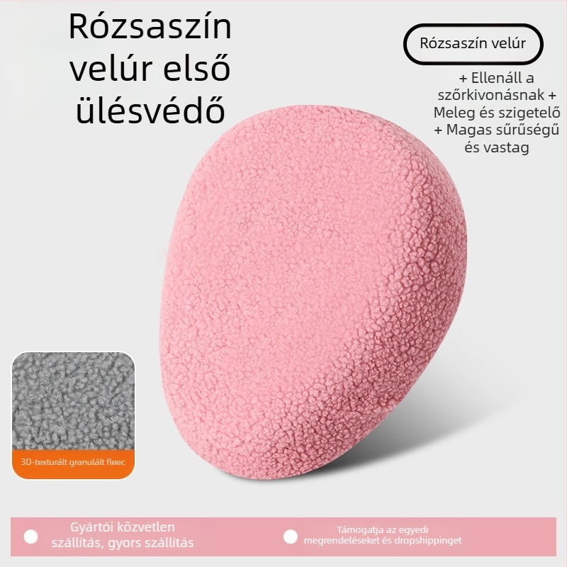 Elektromos kerékpár üléshuzat, téli fleece, vastagított változat, Huiying, logónyomtatás, testreszabható