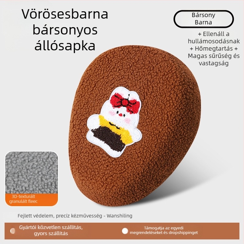 Elektromos kerékpár üléshuzat, téli fleece, vastagított változat, Huiying, logónyomtatás, testreszabható