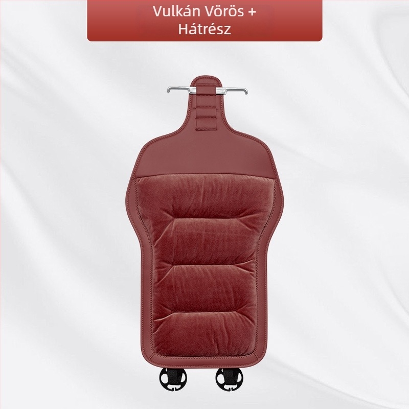 Autóülés párnák készlet, flanel téli plüss, pamut töltet, Wild Cow márka