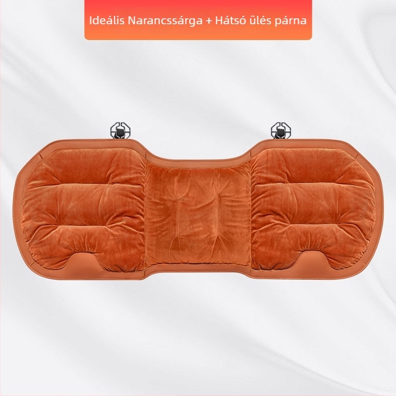 Autóülés párnák készlet, flanel téli plüss, pamut töltet, Wild Cow márka