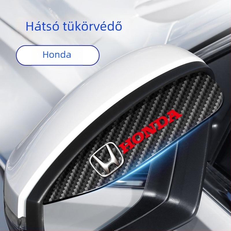 Hátsó nézet tükör esővédő, karbon szálas, Ride Sharp márka, testreszabás nélkül