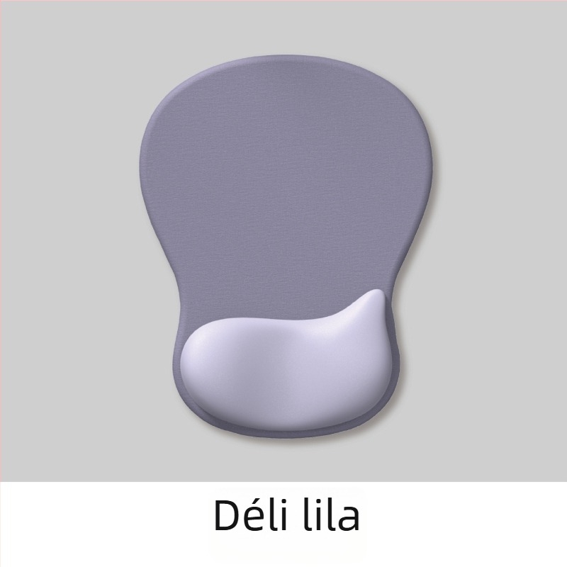 Vízcsepp alakú szilikon csuklóegérpad gradient dizájnnal, vastagított, csúszásmentes, ergonikus számítógépes kézpad