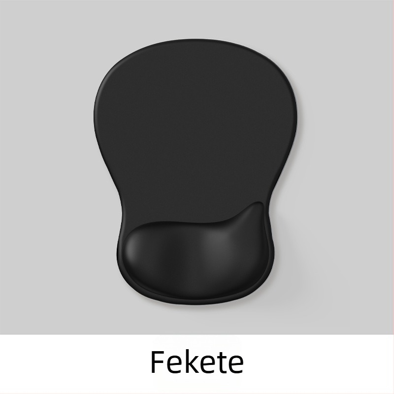 Vízcsepp alakú szilikon csuklóegérpad gradient dizájnnal, vastagított, csúszásmentes, ergonikus számítógépes kézpad