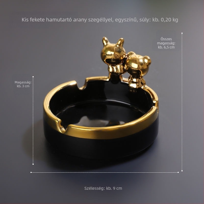 Kerámia hamutál könnyű luxus stílusú otthoni és irodai használatra, logó nyomtatás és testreszabás elérhető