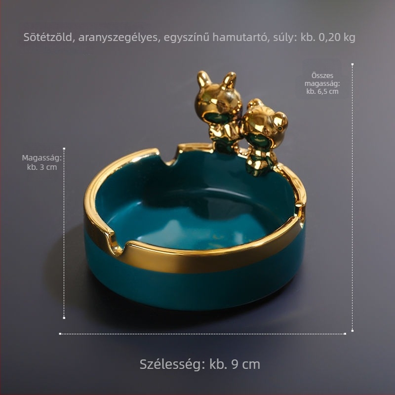 Kerámia hamutál könnyű luxus stílusú otthoni és irodai használatra, logó nyomtatás és testreszabás elérhető