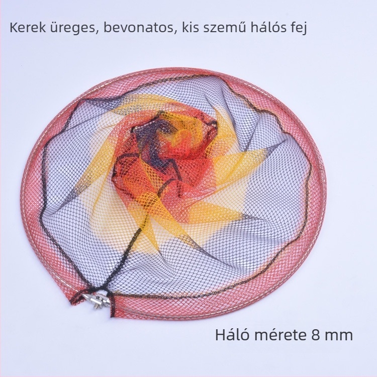 40 cm nylon merítőháló tasakkal