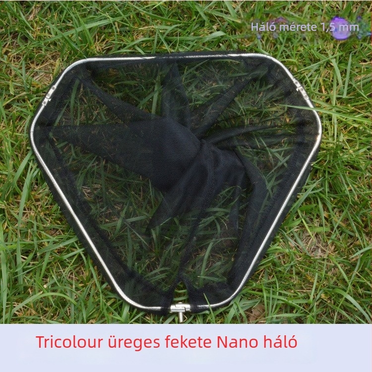 40 cm nylon merítőháló tasakkal