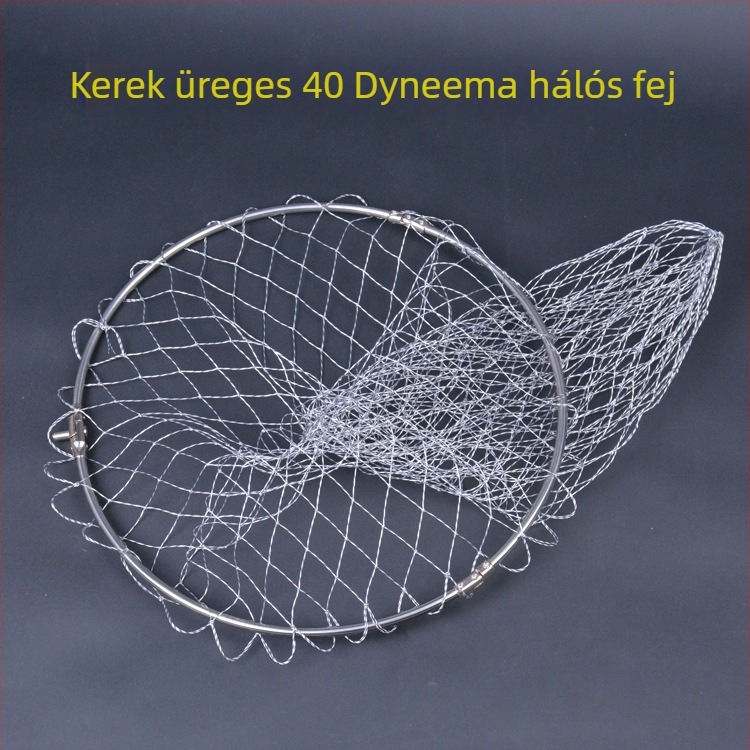 40 cm nylon merítőháló tasakkal