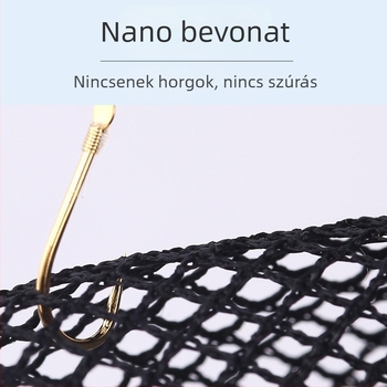 Pole Holder szénszálas háromszög alakú összecsukható hálófej 8 mm csavarral