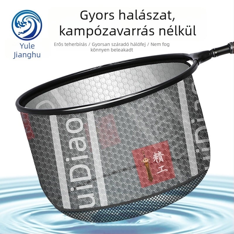 Ultra könnyű halászhálófej nagy halakhoz anti-horgos védelemmel