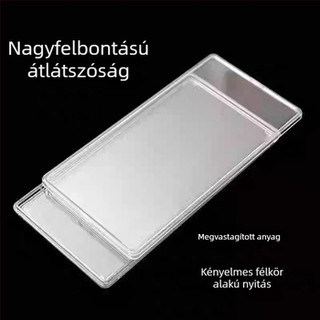 Emlékbankjegy védődoboz, modell Horse wallet, polisztirol, penész elleni, kapacitás 1–20 lap, testreszabás/logó elérhető