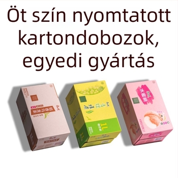 Egyedi hullámkarton Kraft doboz, 3 vastagság, standard doboz; logisztikai és élelmiszer csomagoláshoz