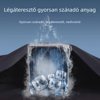Férfi ujjatlan edzőfelső — tej selyem anyag, csíkos mintázat, lazA szabás, lélegző, nyárra