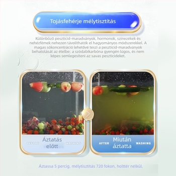 Gyümölcs- és zöldségtisztító oldat baba játékok és cumisüvegek tisztítására, üveges csomagolás, belföldi termék