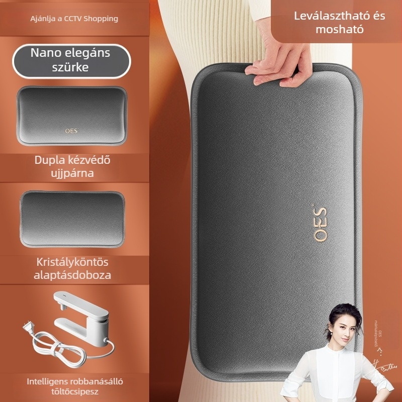 Lábmelegítő, újratölthető, modell Oes-ml08t, 220V