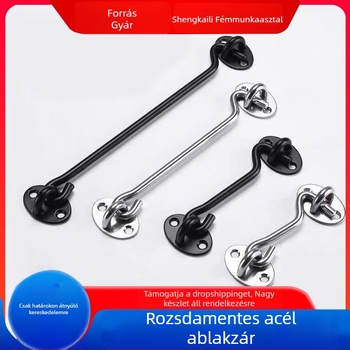 A- alakú ablakzár, rozsdamentes acélból, elektroplat bevonattal, 009 modell