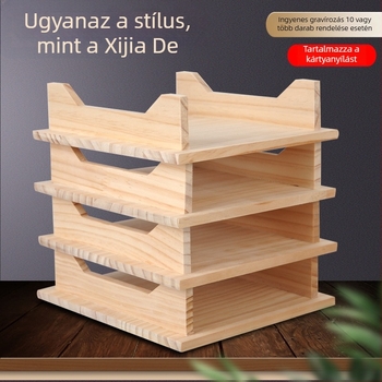 Fából készült gombóc tálca, tároló doboz fagyasztott gombócokhoz, többrétegű rendező tál gombócokhoz, gyorsfagyasztó doboz