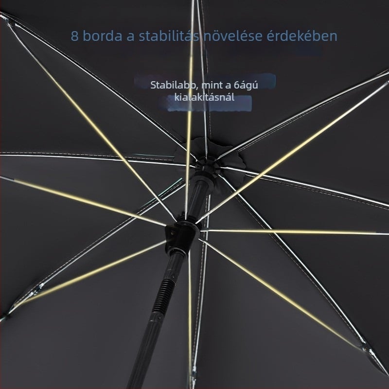 BANANA HT Babakocsira való napernyő UPF50+, 8 acél borda, 190T szövet, kézi nyitás, hosszú fogantyú