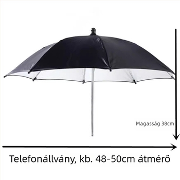 Morass játék esernyő neutrális stílusú, hosszú nyéllel; 190T szövet, 8 küllő