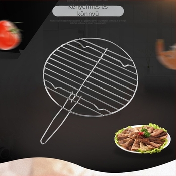 Kör alakú grillrács szénacélból, szigetelt rács – belső/külső grillezéshez, testreszabható