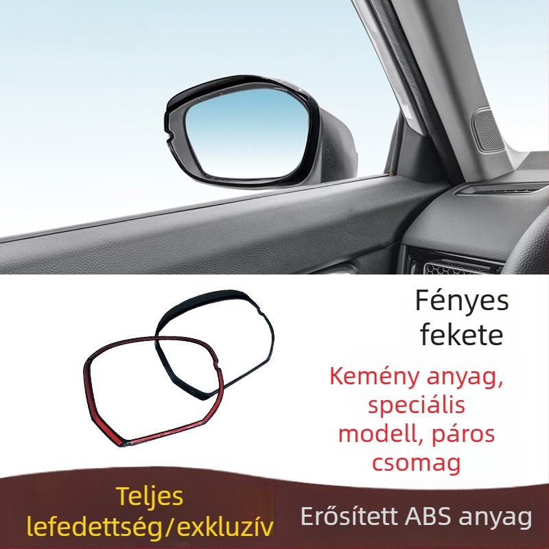 Esővédő sapka a visszapillantó tükörhöz Honda Civic, CR-V, Lingpai és Accord számára | Anyag: ABS mérnöki műanyag | Ragasztó: 3M | Fúrás nélkül | Modell BT00099