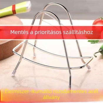Fém konyhai polc a pulton: tárolás vágódeszkákhoz, fedők és késekhez — telepítés nélkül, könnyed luxus stílus, bevezetve 2023-ban