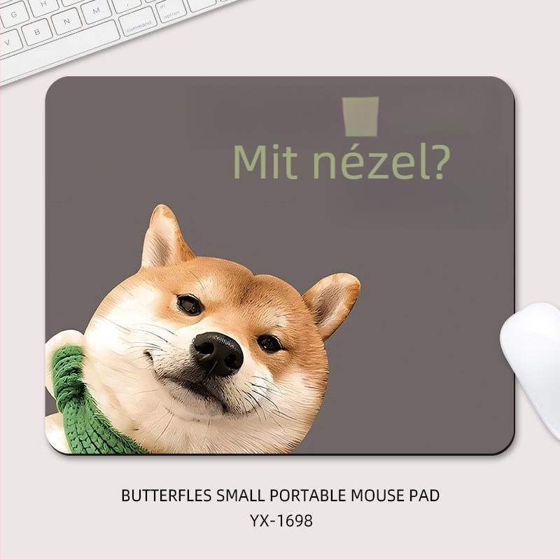 Egérpad Calf god pad (csúszásmentes, természetes gumi, rajzfilm stílus, hőátvitel)