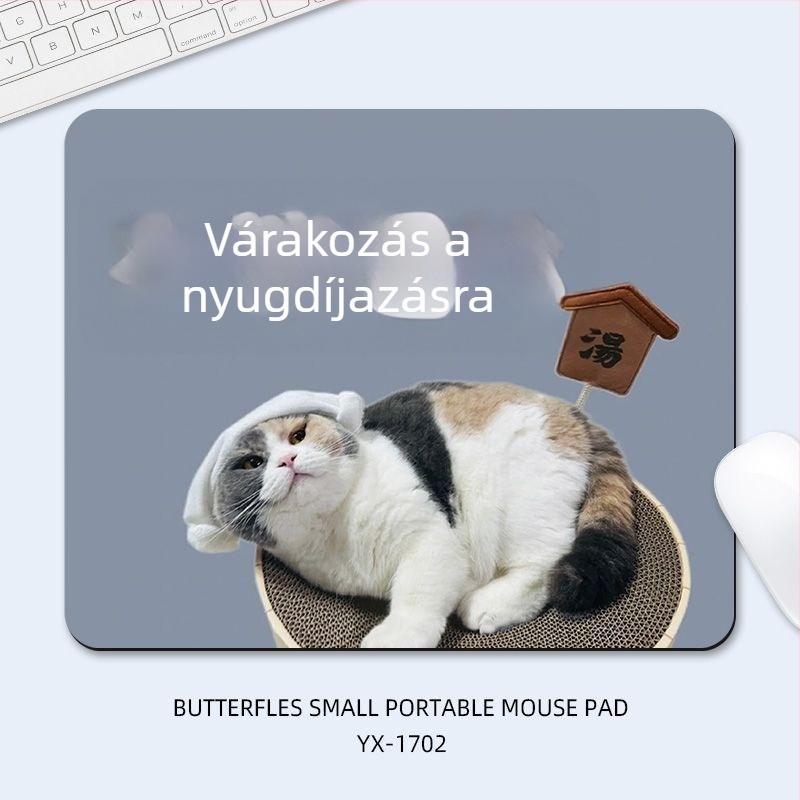 Egérpad Calf god pad (csúszásmentes, természetes gumi, rajzfilm stílus, hőátvitel)
