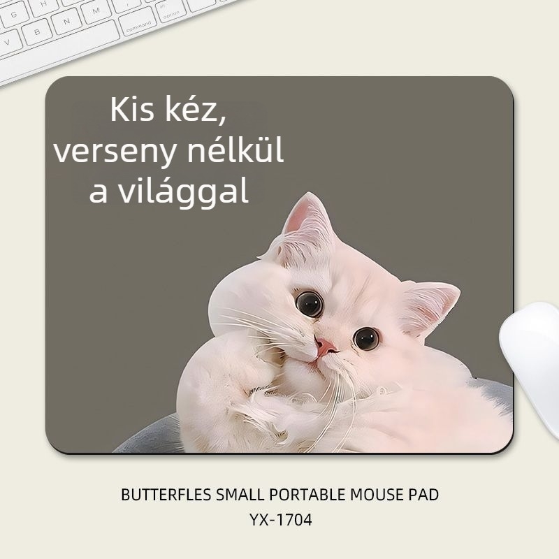 Egérpad Calf god pad (csúszásmentes, természetes gumi, rajzfilm stílus, hőátvitel)
