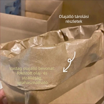 Ülés közti tároló – Kraft papír, 2L kapacitás, penészedés elleni, vízálló, hordozható asztali szervező
