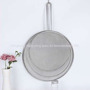 Rozsdamentes acél olajszűrő képernyő robbanásbiztos fedéllel | Mingzeng márka, modern minimalist stílus, logó nyomtatva, testre szabott feldolgozás