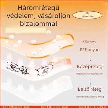 Tejpor tároló és adagoló zacskók doboz rekeszekkel, hordozható, zárva a frissesség megőrzése érdekében; Safety márka; tömeg 0,11 kg; vonalkód 6921140831481