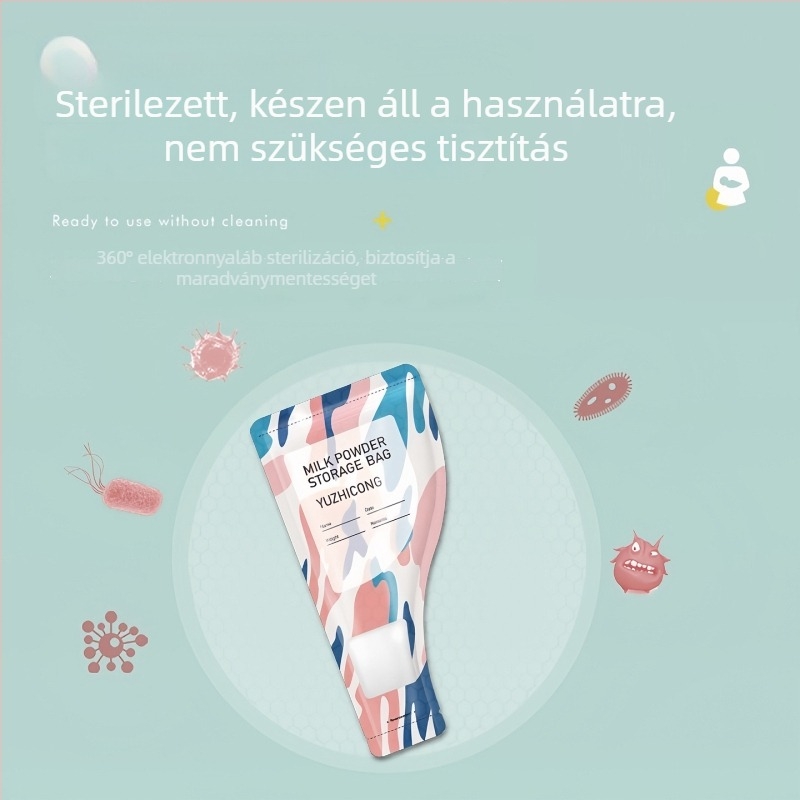 Saint-wang Baba tejpor tároló zacskók, hordozható egyszer használatos utazási formulás tasakok, zárt formulatároló zacskók, 0–3 éves korig, doboz stílus: Egyéb, vonalkód: Egyéb