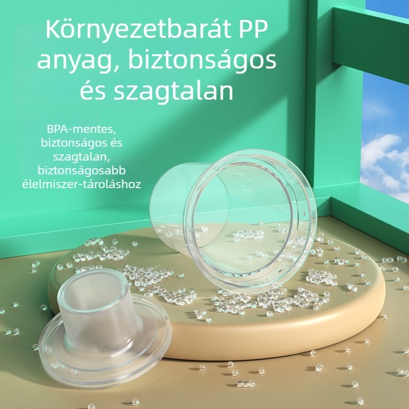 Hordozható tejpor tároló – zárható, nedvességálló, kompakt – újszülötteknek, Nothing márka