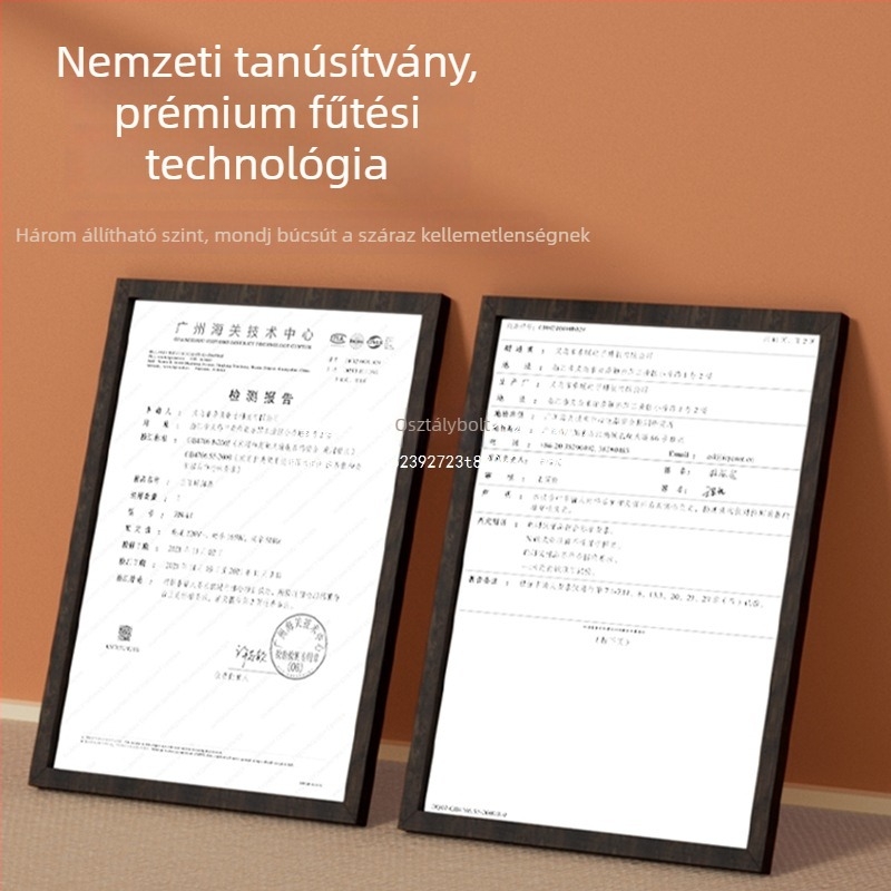 USB-s fűtő talpbetét – valódi bőr felső, papucs/otthoni cipő, irodai és otthoni használatra, férfiaknak