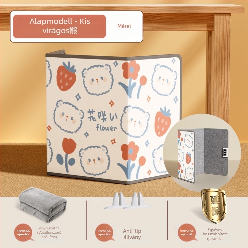 USB-s fűtő talpbetét – valódi bőr felső, papucs/otthoni cipő, irodai és otthoni használatra, férfiaknak