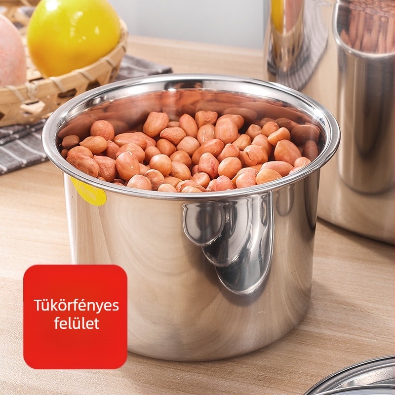 Fedeles fűszertartó rozsdamentes acélból, folyékony fűszerezéshez, INS stílus, WF-19