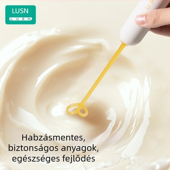 Elektromos babatejpor-keverőrúddal – Lusn/Rushan, PP anyag, nem importált